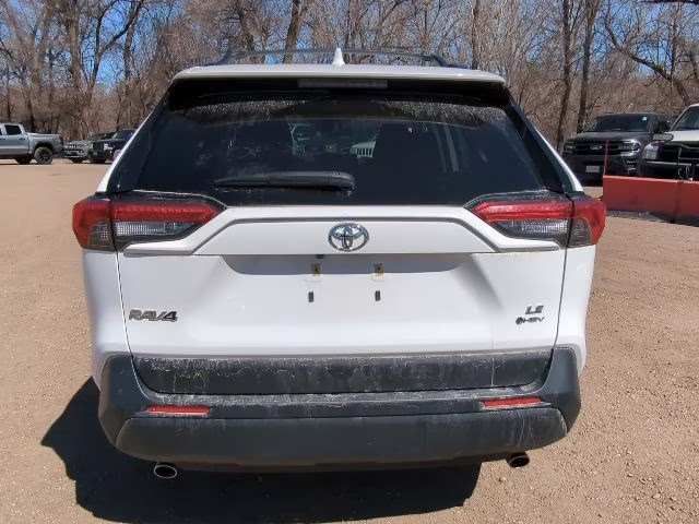 2025 Ice Cap Toyota RAV4 Hybrid LE AWD SUV