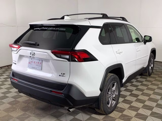 2025 Ice Cap Toyota RAV4 Hybrid LE AWD SUV