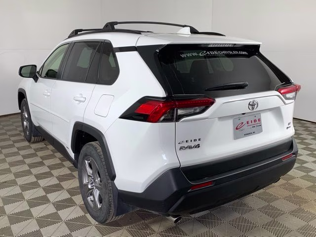 2025 Ice Cap Toyota RAV4 Hybrid LE AWD SUV