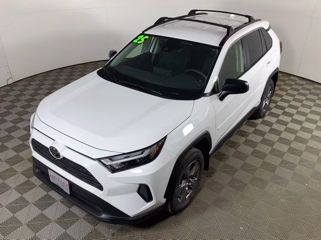 2025 Ice Cap Toyota RAV4 Hybrid LE AWD SUV