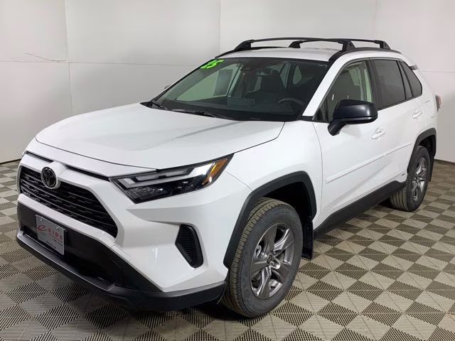 2025 Ice Cap Toyota RAV4 Hybrid LE AWD SUV
