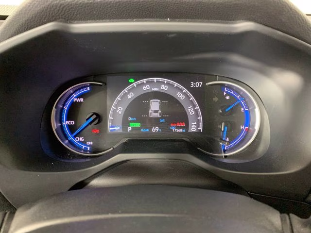 2025 Ice Cap Toyota RAV4 Hybrid LE AWD SUV