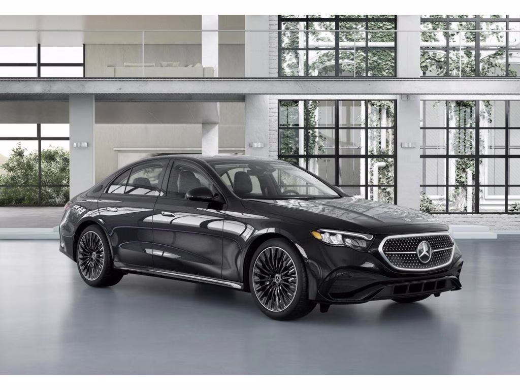 2026 Black Mercedes-Benz E-Class E 450 AWD Sedan