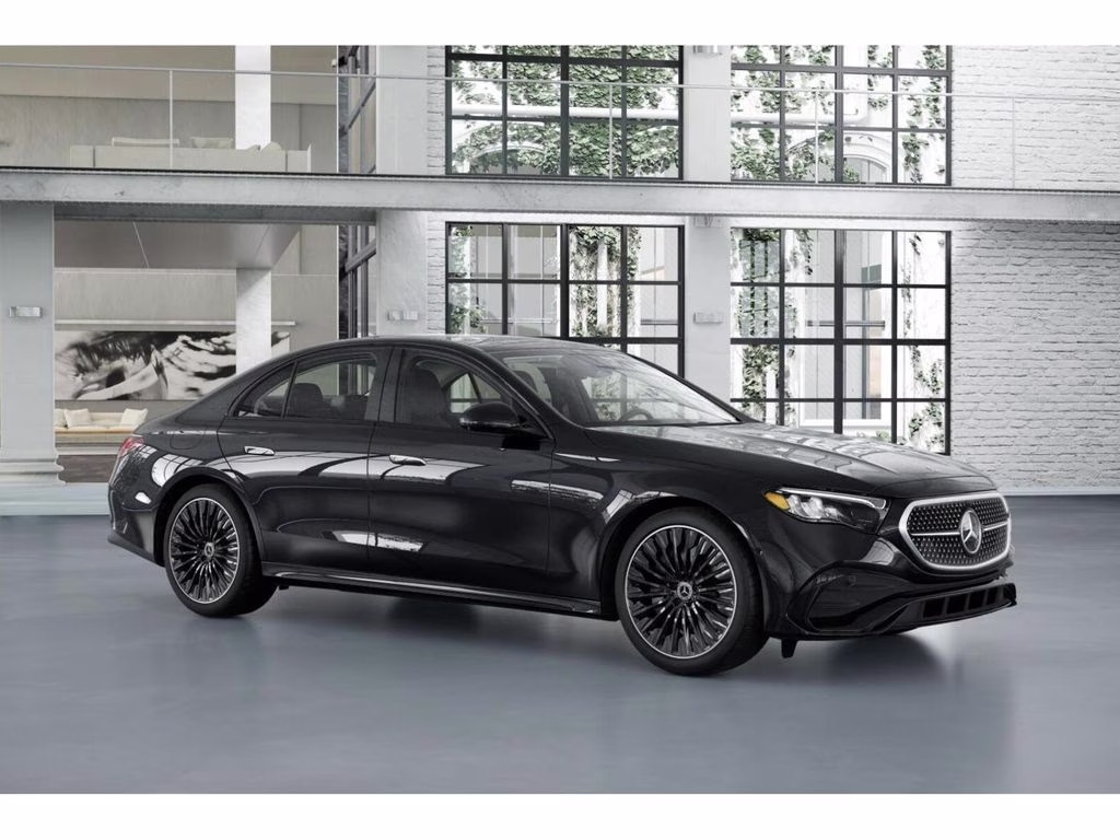 2026 Black Mercedes-Benz E-Class E 450 AWD Sedan