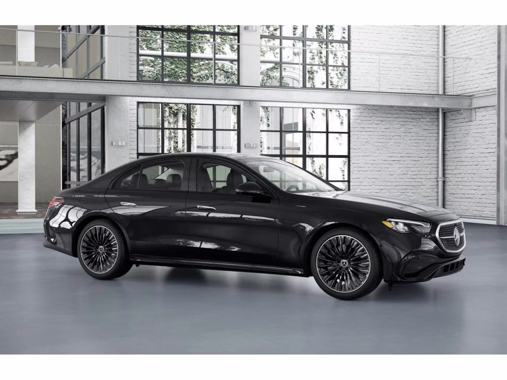 2026 Black Mercedes-Benz E-Class E 450 AWD Sedan