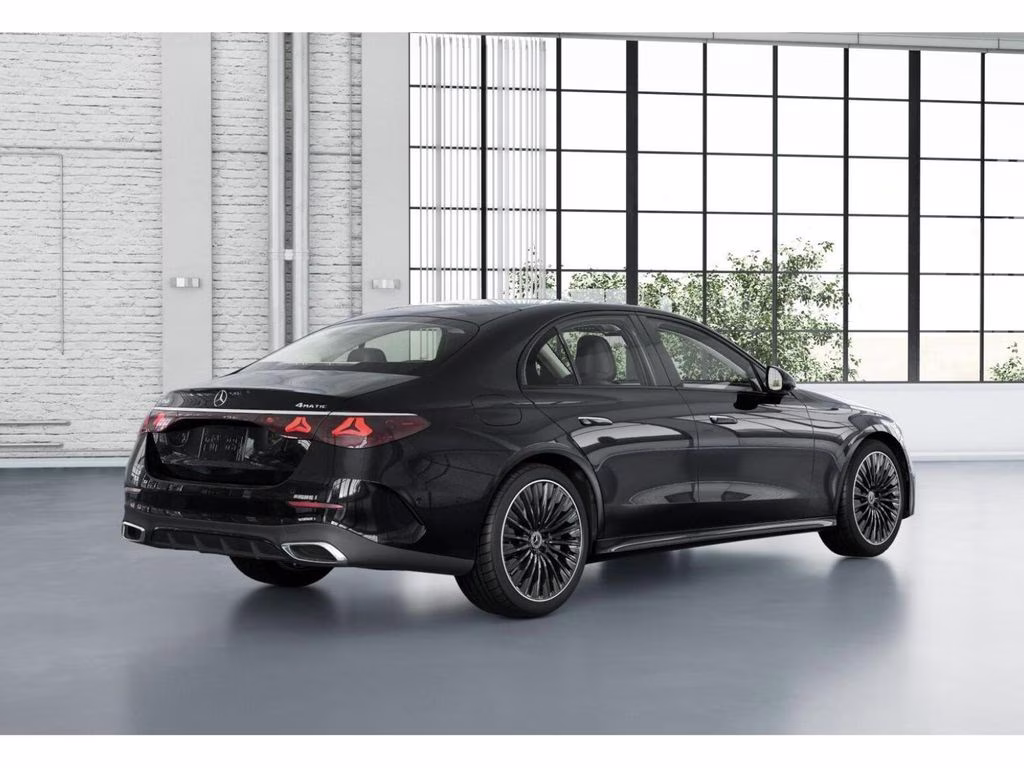 2026 Black Mercedes-Benz E-Class E 450 AWD Sedan