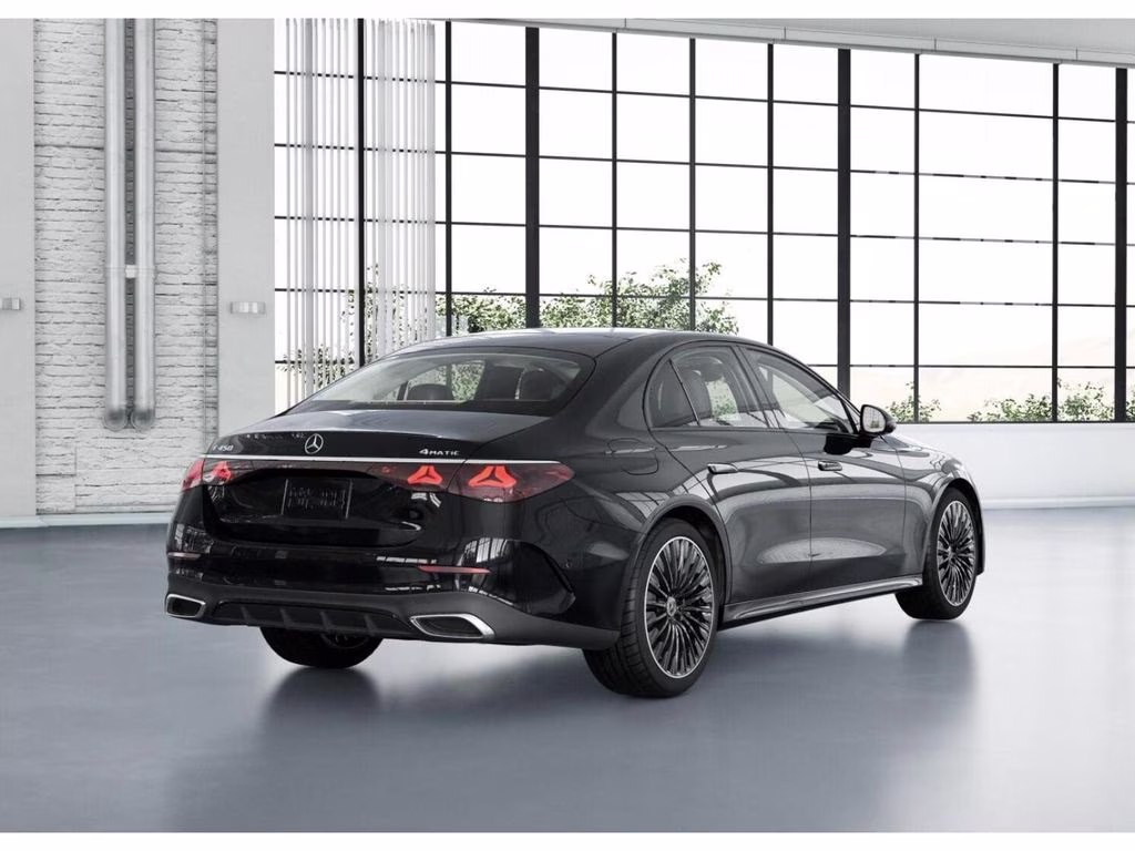 2026 Black Mercedes-Benz E-Class E 450 AWD Sedan