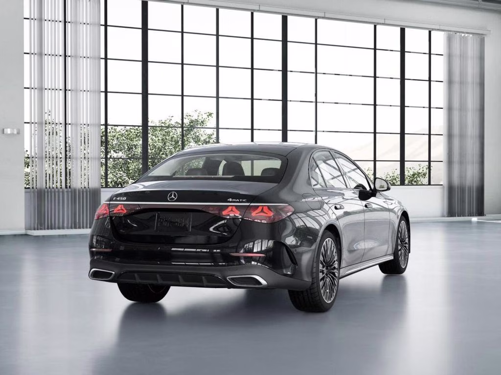 2026 Black Mercedes-Benz E-Class E 450 AWD Sedan