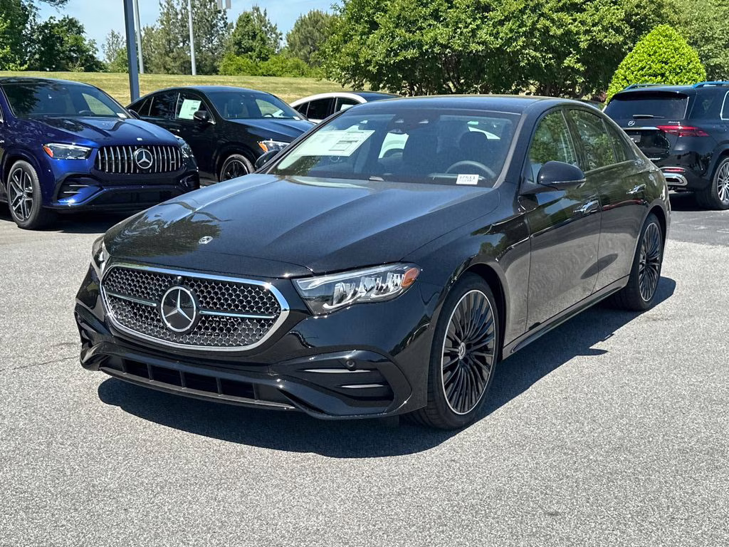 2026 Black Mercedes-Benz E-Class E 450 AWD Sedan