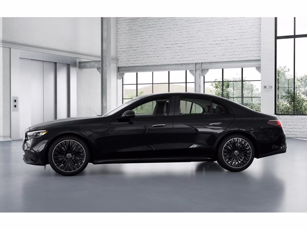 2026 Black Mercedes-Benz E-Class E 450 AWD Sedan