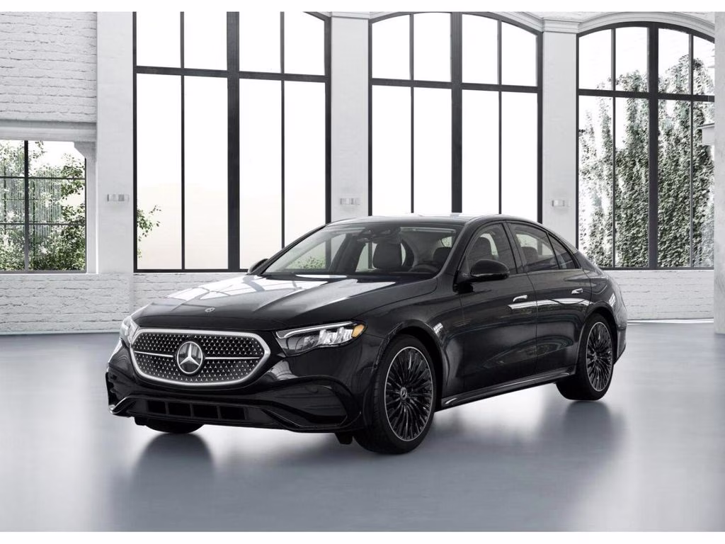 2026 Black Mercedes-Benz E-Class E 450 AWD Sedan