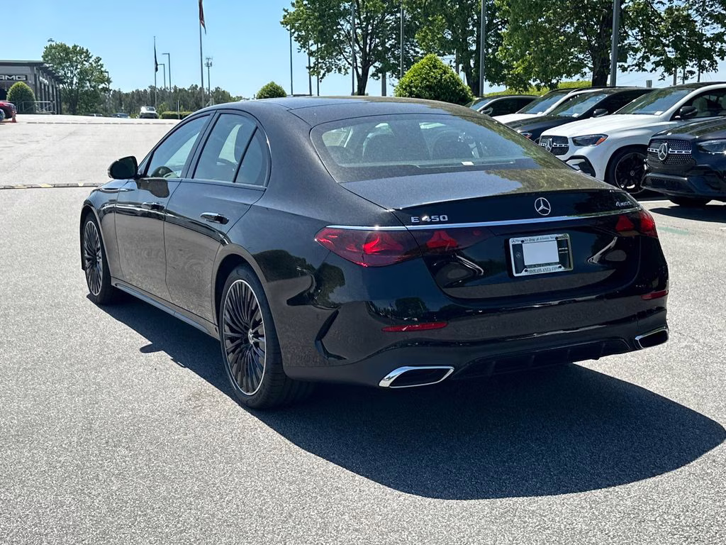 2026 Black Mercedes-Benz E-Class E 450 AWD Sedan