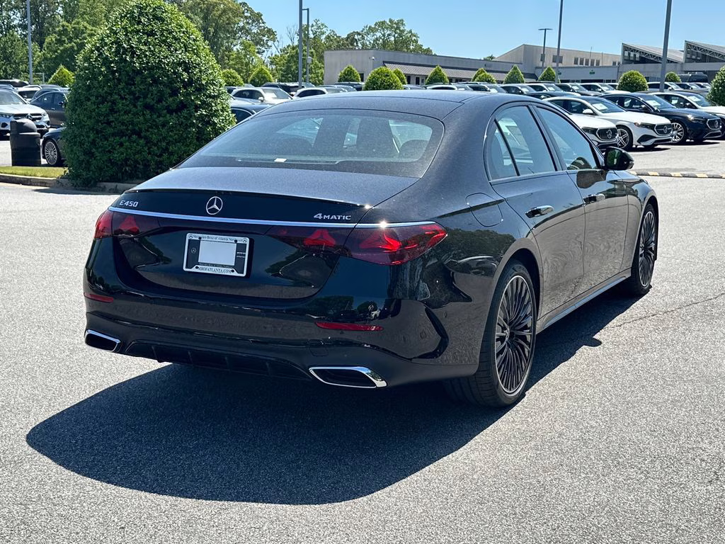 2026 Black Mercedes-Benz E-Class E 450 AWD Sedan