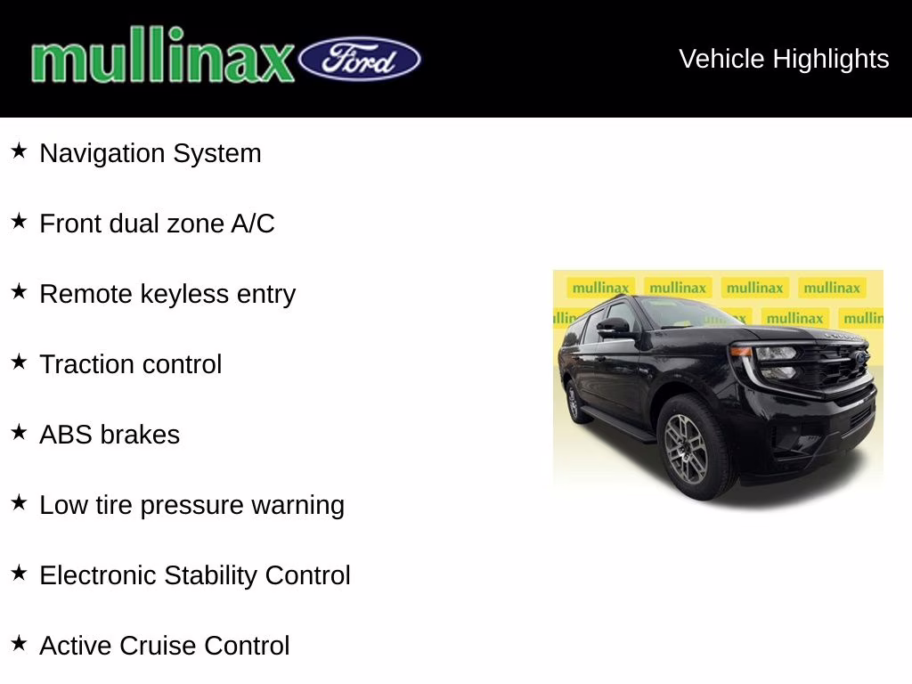2026 Agate Black Metallic Ford Expedition Max Active RWD SUV