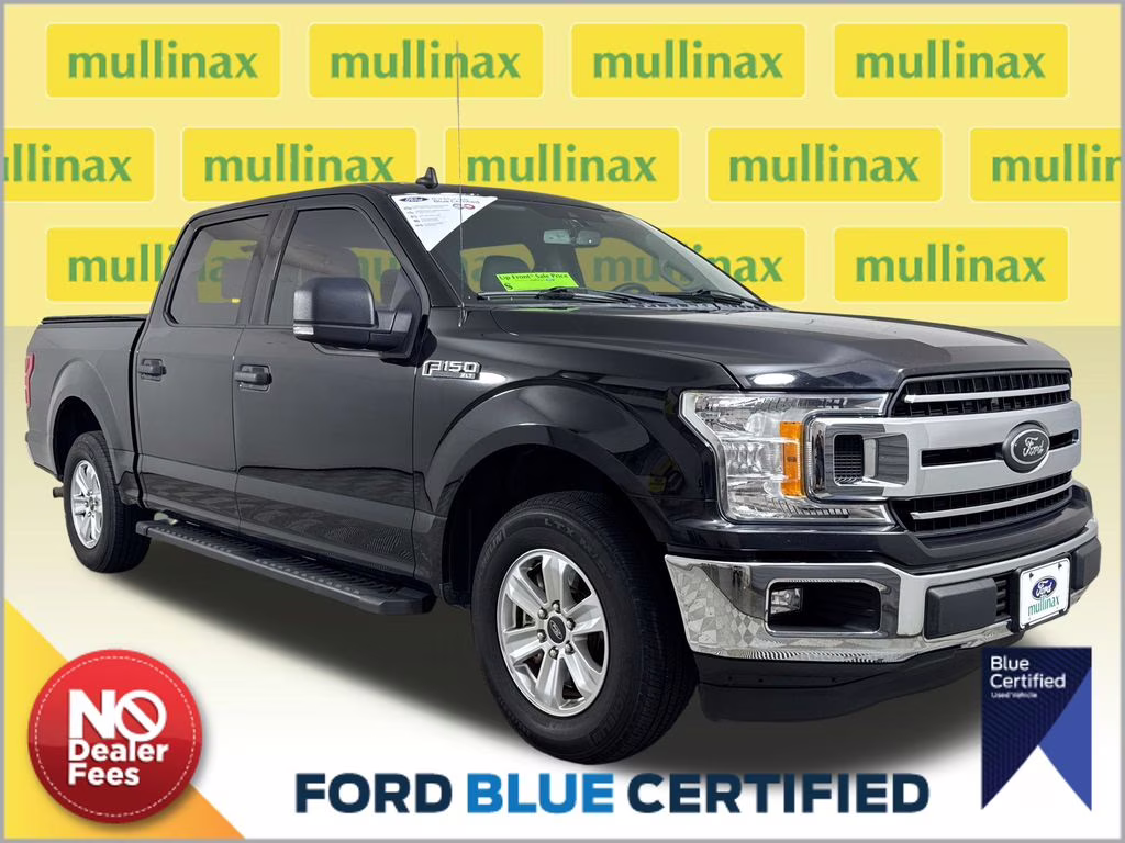 2019 Agate Black Metallic Ford F-150 XLT RWD Truck