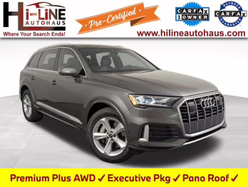 2023 Samurai Gray Metallic Audi Q7 45 Premium Plus AWD SUV