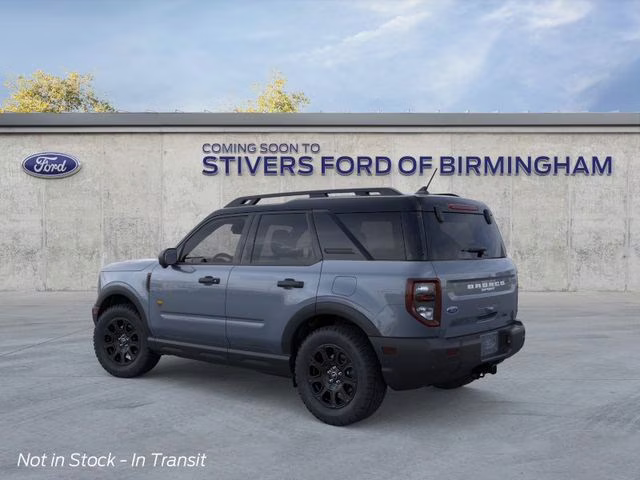 2026 Azure Gray Metallic Tri-Coat Ford Bronco Sport Badlands 4X4 SUV