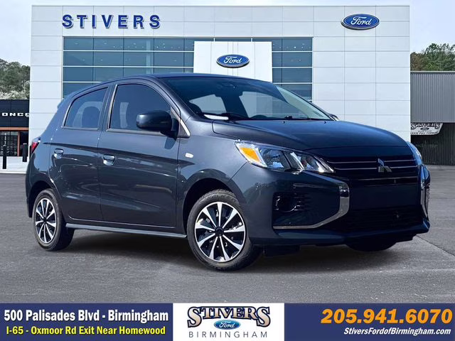 2024 Graphite Gray Metallic Mitsubishi Mirage ES FWD Hatchback