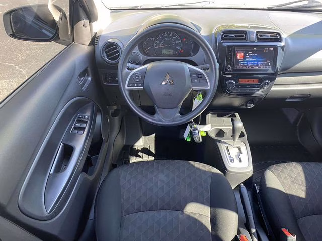 2024 Graphite Gray Metallic Mitsubishi Mirage ES FWD Hatchback