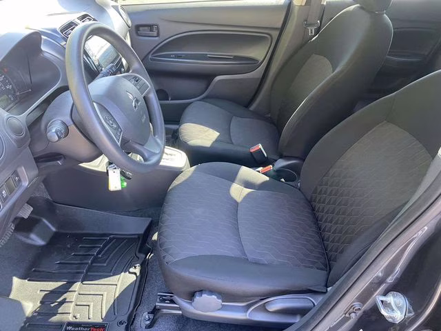 2024 Graphite Gray Metallic Mitsubishi Mirage ES FWD Hatchback