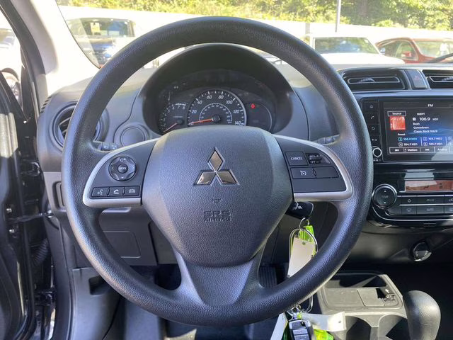 2024 Graphite Gray Metallic Mitsubishi Mirage ES FWD Hatchback