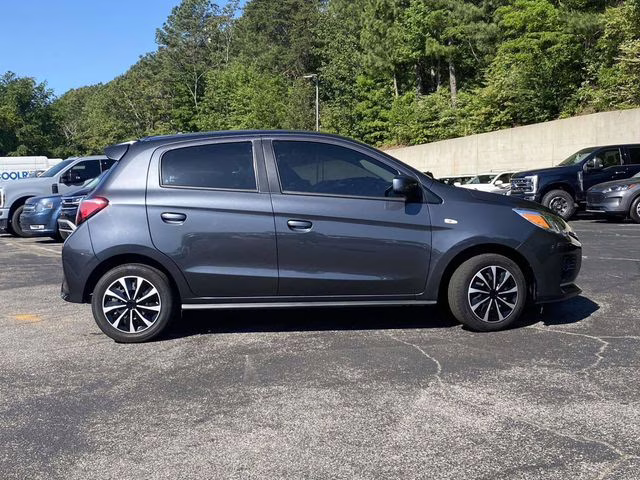 2024 Graphite Gray Metallic Mitsubishi Mirage ES FWD Hatchback