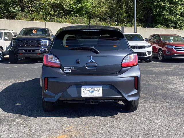 2024 Graphite Gray Metallic Mitsubishi Mirage ES FWD Hatchback