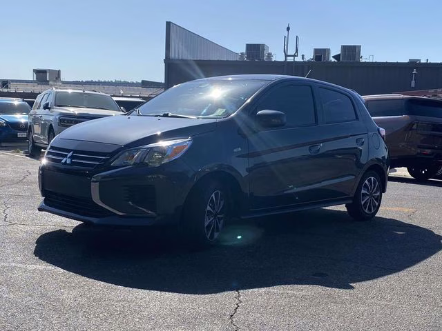 2024 Graphite Gray Metallic Mitsubishi Mirage ES FWD Hatchback
