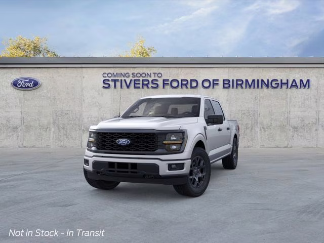 2026 Iconic Silver Metallic Ford F-150 STX 4X4 Truck