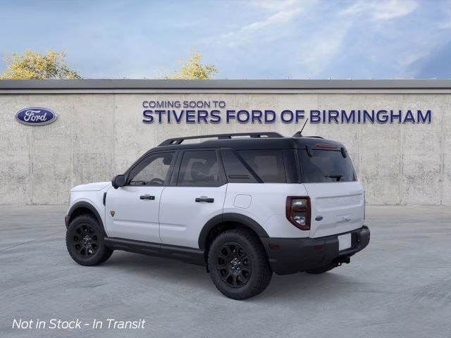 2026 Space White Metallic Ford Bronco Sport Badlands 4X4 SUV