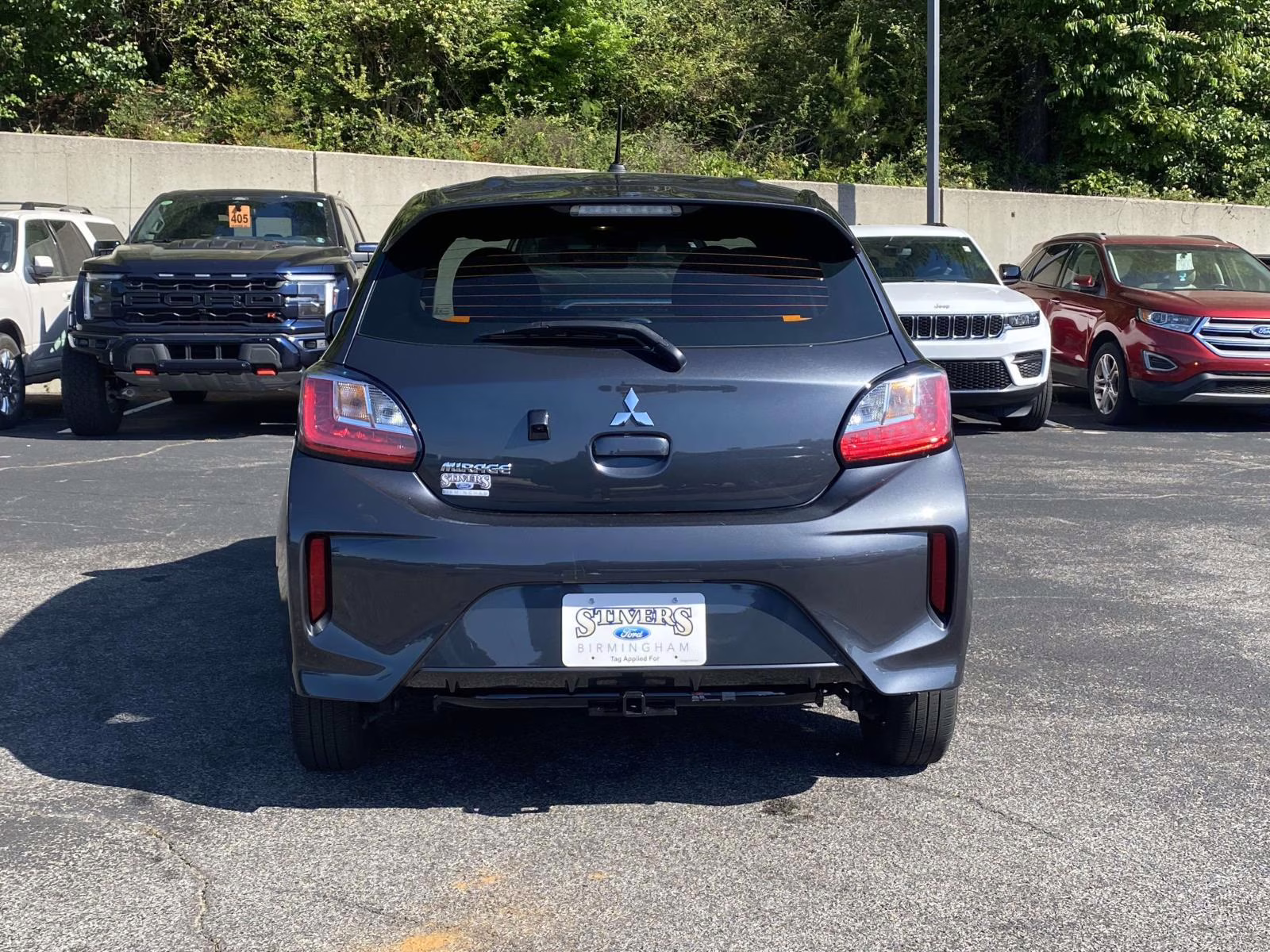 2024 Graphite Gray Metallic Mitsubishi Mirage ES FWD Hatchback