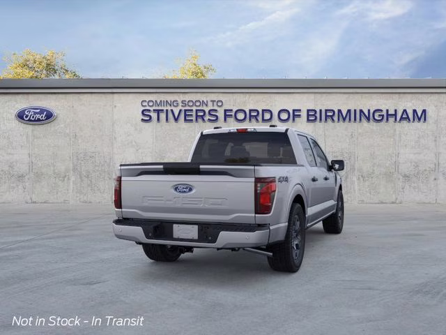 2026 Iconic Silver Metallic Ford F-150 STX 4X4 Truck