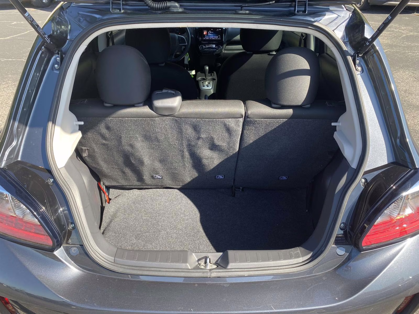 2024 Graphite Gray Metallic Mitsubishi Mirage ES FWD Hatchback