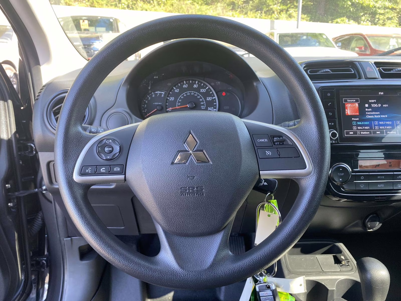 2024 Graphite Gray Metallic Mitsubishi Mirage ES FWD Hatchback