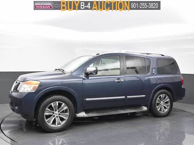 2015 Arctic Blue Metallic Nissan Armada SL RWD SUV