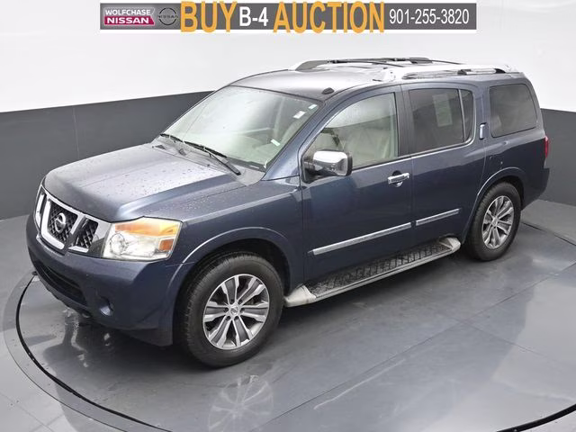 2015 Arctic Blue Metallic Nissan Armada SL RWD SUV