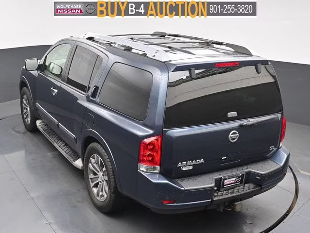 2015 Arctic Blue Metallic Nissan Armada SL RWD SUV