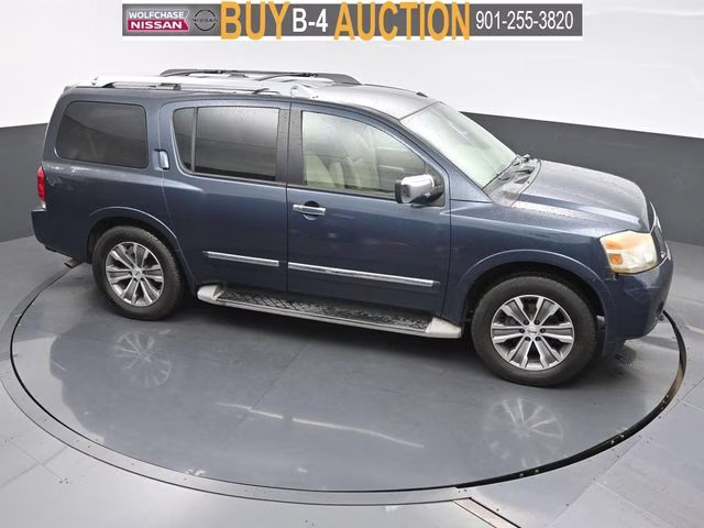 2015 Arctic Blue Metallic Nissan Armada SL RWD SUV