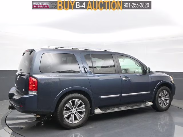 2015 Arctic Blue Metallic Nissan Armada SL RWD SUV