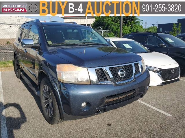 2015 Arctic Blue Metallic Nissan Armada SL RWD SUV