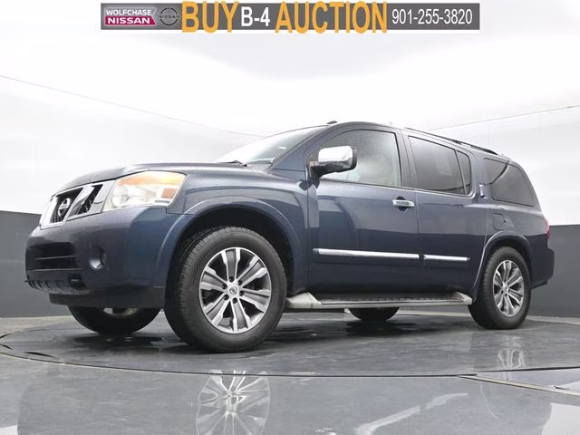2015 Arctic Blue Metallic Nissan Armada SL RWD SUV