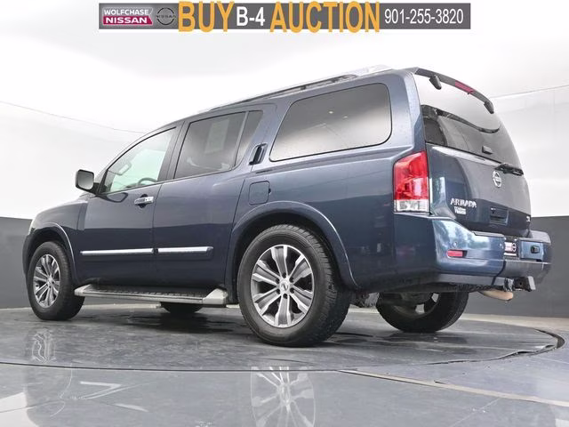 2015 Arctic Blue Metallic Nissan Armada SL RWD SUV
