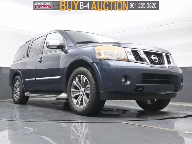 2015 Arctic Blue Metallic Nissan Armada SL RWD SUV