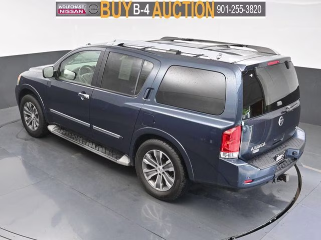 2015 Arctic Blue Metallic Nissan Armada SL RWD SUV