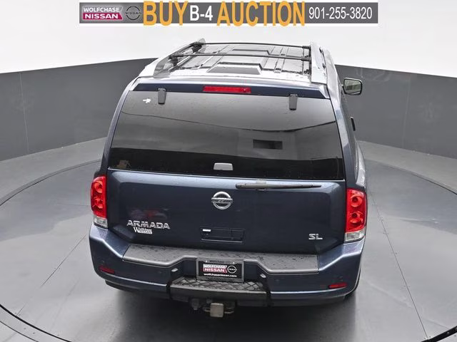 2015 Arctic Blue Metallic Nissan Armada SL RWD SUV