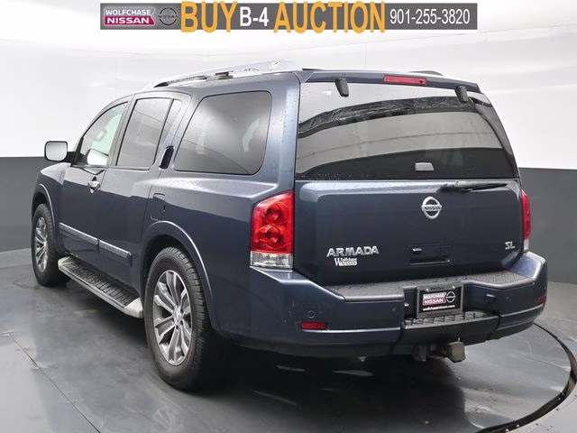 2015 Arctic Blue Metallic Nissan Armada SL RWD SUV
