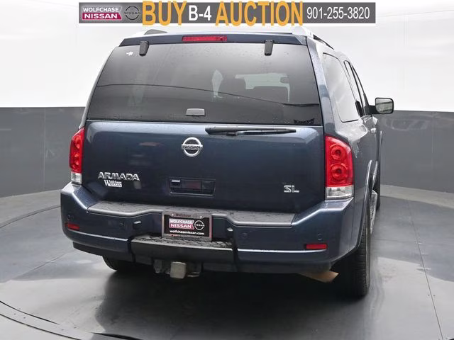 2015 Arctic Blue Metallic Nissan Armada SL RWD SUV