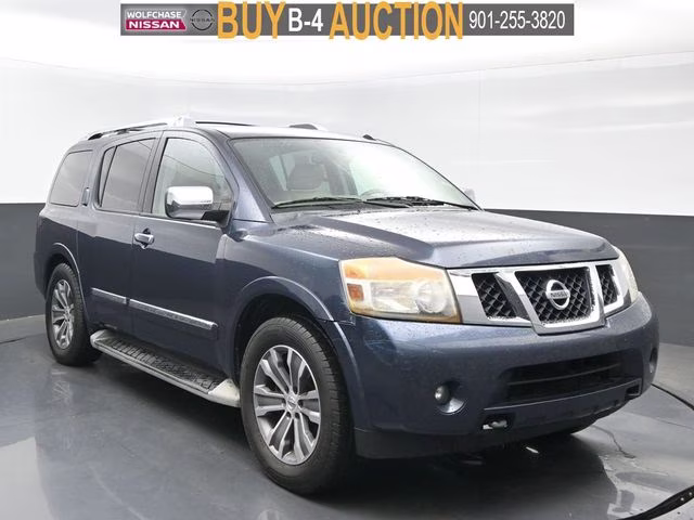 2015 Arctic Blue Metallic Nissan Armada SL RWD SUV