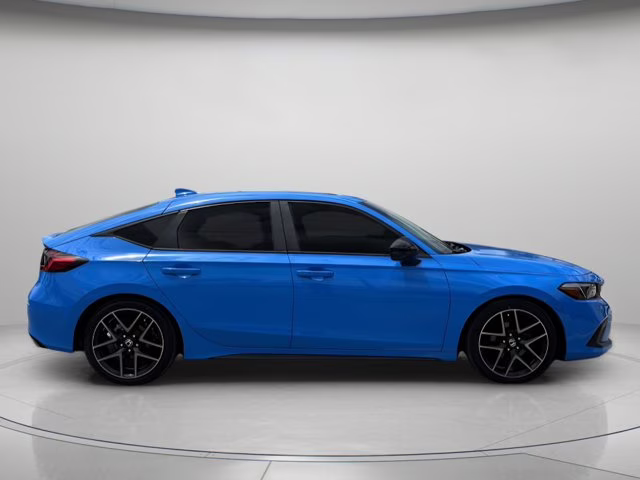 2022 Boost Blue Pearl Honda Civic Hatchback Sport Touring FWD Hatchback