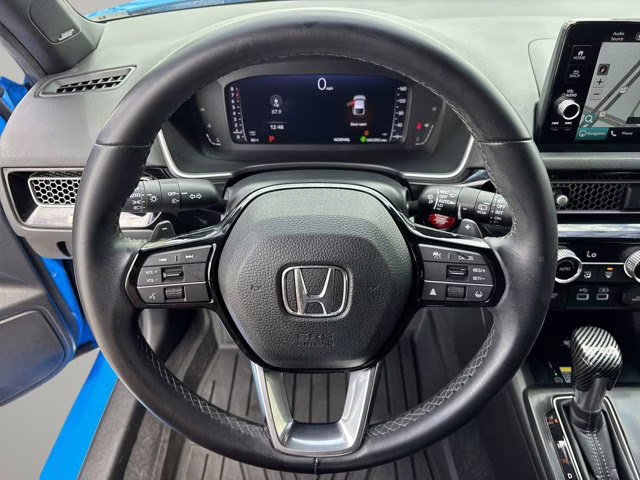 2022 Boost Blue Pearl Honda Civic Hatchback Sport Touring FWD Hatchback